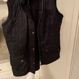 Barbour Vest Black size 10